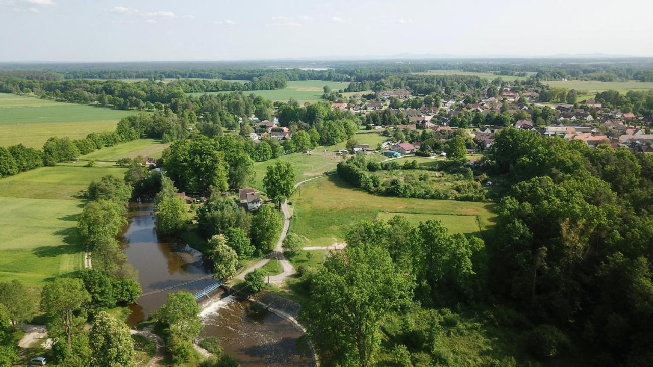 Chalupa Luznice Třeboň Exteriér fotografie